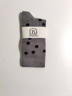 B studio - Women's socks - multi color- Made in USA - Cotton blend **O35**