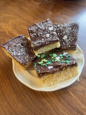Tandy Tasty Cake Bars Homemade  One Dozen