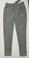 Adidas Women's Game and Go Tapered Joggers Grey H14442 Size Small NWT Fleece