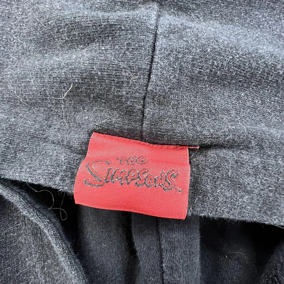 Sudadera con Capucha Los Simpson Jóvenes Niños 13-14 Negro Bart El Barto Zara Gráfico Foto 3 de 4