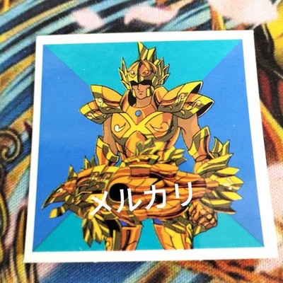 Saint Seiya Pisces Aphrodite Sticker Seal Back then Gold Saint
