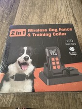 Muumlu Wireless Dog Fence System and Training Collar up to 300M Range