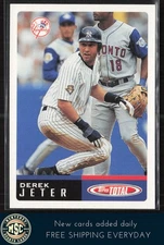 Derek Jeter 2002 Topps Total Team Checklists #TTC20 New York Yankees Captain HOF