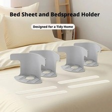 Bed Sheet Holders: The Ultimate Anti-Slip Solution  Invisible Corner Straps