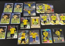 Borussia Dortmund Topps Fußball Karte Haaland & Sancho mehr Champions League x15