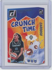 2025 Panini Donruss WNBA - Crunch Time Kamilla Cardoso #10 Chicago Sky