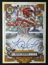 2022 Topps Gypsy Queen GQ Autographs Lars Nootbaar #6QA-LN RC St Louis Cardinals