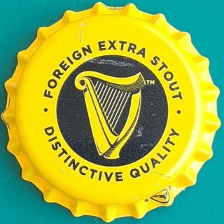 GHANA GUINNESS cerveza AFRICA CHAPA KRONKORKEN TAPPO BEER CROWN BOTTLE CAP
