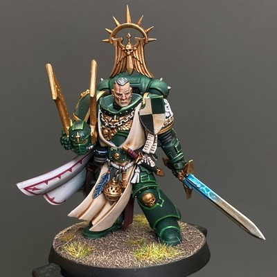 Tabletop Wargaming Master Lazarus Dark Angels pro painted Miniature ...