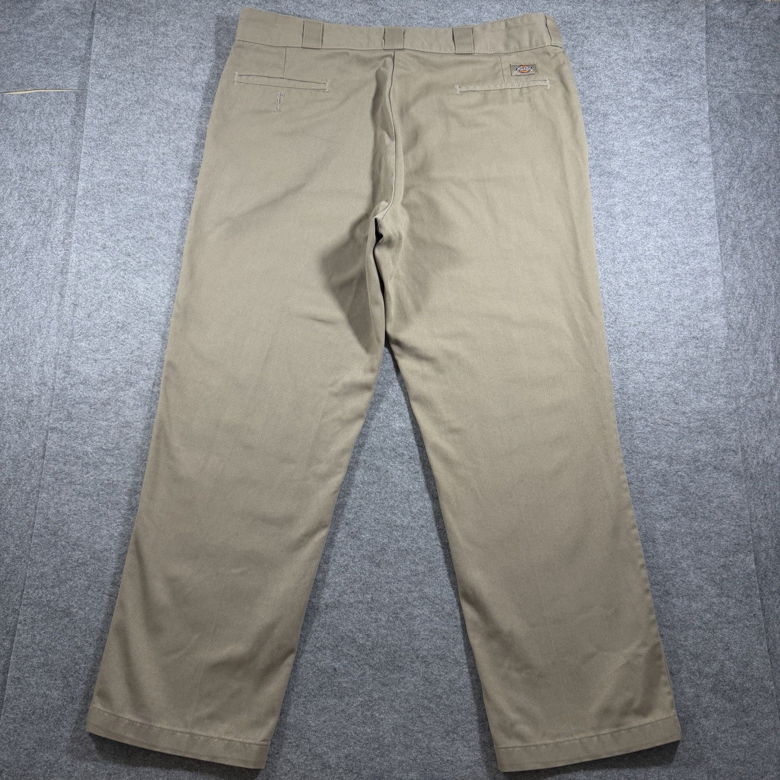 Dickies 874 Pants Mens 40x30 Khaki Original Fit Canvas Straight Leg Workwear