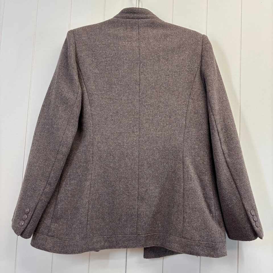 Traje Falda Vintage First Avenue Mujer Academia Secretaria Talla 10 Púrpura Carrera Foto 3 de 4