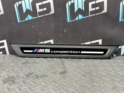 OEM BMW M5 F90 Competition Door Sill Illuminated Scuff Plate Front Right 2018-23