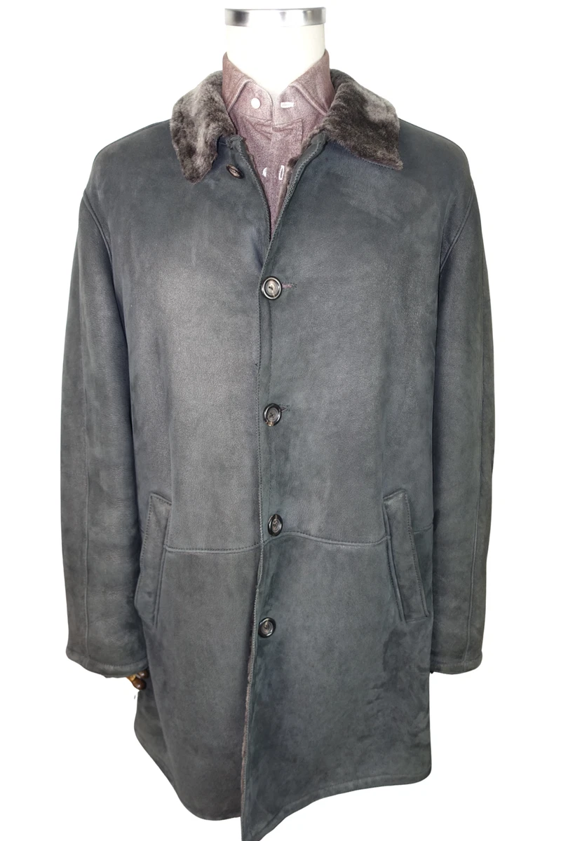 Ermenegildo Zegna Coat Leather Outer Shell Coats, Jackets & Vests