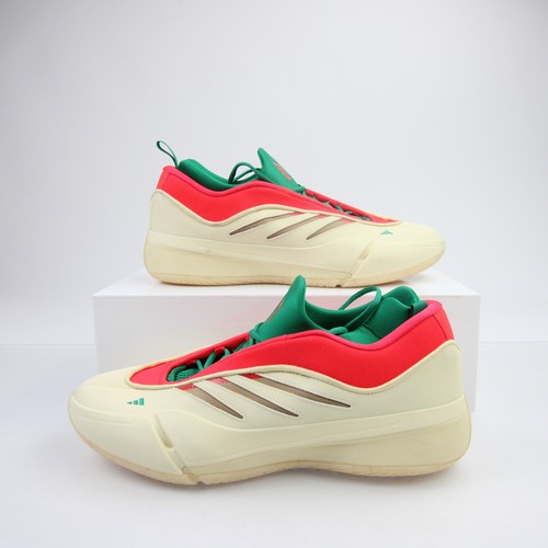adidas Dame Basketball Shoe Men's Beige Used 16