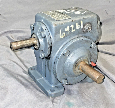Winsmith 2CT 25:1 Ratio Gear Speed Reducer Gearbox,  Input .67 HP max, 1800RPM