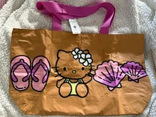 New Aloha Collection x Hello Kitty Sun Kissed Holo Holo Reversible Hawaii Tote
