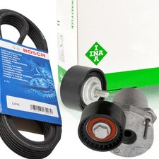 BOSCH 6DPK1817 Keilrippenriemen-Satz + Spanner für BMW E60 E61