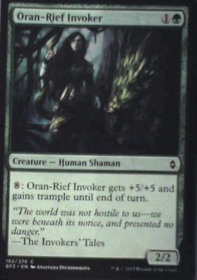 Oran-Rief Invoker - Battle for Zendikar: #182, Magic: The Gathering Nm C263