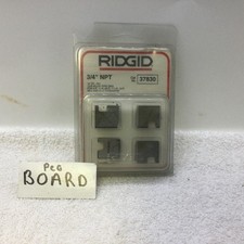 Ridgid 37830  3/4 NPT 12-R Alloy Pipe Threading Dies Set Of 4