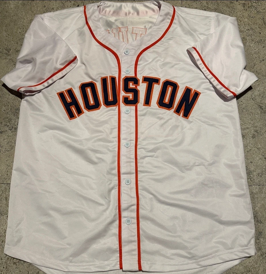 Camiseta firmada por José Altuve de los Houston Astros con COA XL - Autografiada - AUTENTICADA Foto 3 de 3