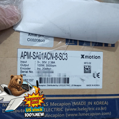 Brand New Unopened APM-SA01ACN-8-SC3 LS Servo Motor Industrial Fast Ship