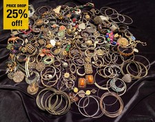 25 Off HUGE 5 LB. LOT Vintage Costume Jewelry