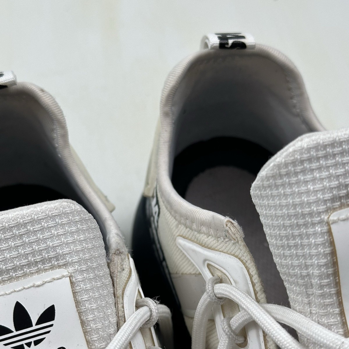 Size 9 - adidas ZX 2K Boost Bold Logo Graphic - White Navy for