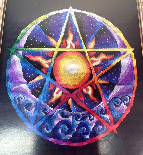 Elemental Cosmos Cross-Stitch Pattern By Witches Stitches No. WS1