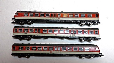 N Scale Fleischmann Piccolo Set 7430 & Extra Car 7432 Handsome