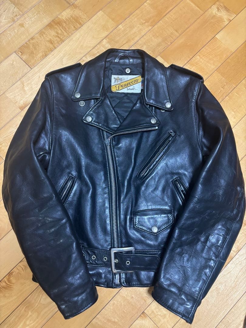 Schott 618 Perfecto Size 36 Steerhide Leather Motorcycle Jacket