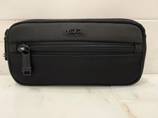 NEW Tumi + 7.0  x 3.25  Ballistic Nylon Zip T...