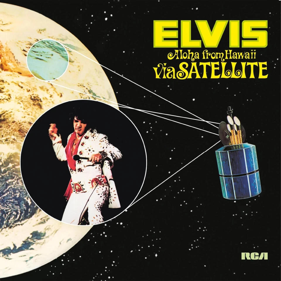 Elvis PRESLEY Aloha From Hawaii Via Satellite 4lp colour numbered ltd presale*** - Image 3 of 4