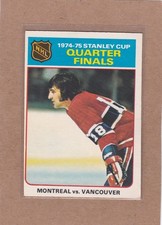 1975-76 O PEE CHEE HOCKEY STANLEY CUP QUARTER FINALS #5 EX *A38231