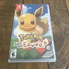 Pokemon Lets Go Eevee Nintendo Switch Game with Case