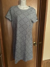 Calvin Klein Gray Logo Dress Size Small