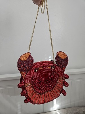 Handcrafted in India Crab Beach Beaded Bag Viral TikTok NEW | eBay