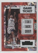 2021-22 Panini Contenders Game Ticket Green Ice Bradley Beal #71 0xs4