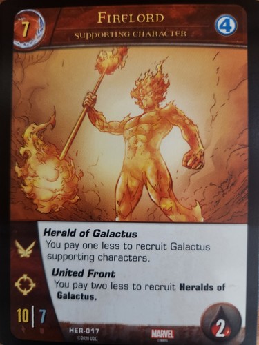 Upper Deck VS System 2 piezas Marvel The Herald SINGLES *Elige tu carta* - Imagen 5 de 19