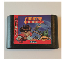 SEGA Gunstar Heroes Sega Genesis 1993 Action & Adventure Game Cartridge NTSC-U/C