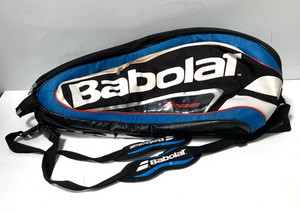 Babolat Pure Drivers 3 Racket Tennis Bag Black & Blue