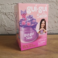 Gui Gui By Salish Clear Purple Slime with Fox Beautify your Slime