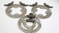2000 2001 Polaris 250 Xplorer EXplorer 4X4 Front & Rear Brake Pads & Brake Rotor