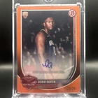Topps 2025-26 Bowman Paper Autographs Derik Queen RC Auto Orange /25 #RVA-DQ