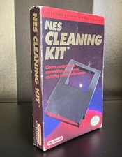 1989 - Nintendo - Vintage - OEM - NES Cleaning Kit CIB SHIPS BOXED     
