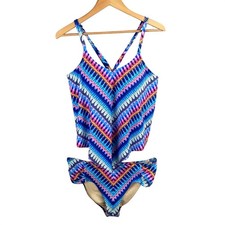 Swimsuits for All Tankini Swimsuit Size 16 Beach Boho Vacation Resortwear