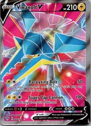 Vikavolt V 180/189 Full Art Ultra Rare Darkness Ablaze