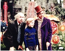 Peter Ostrum signed 11x14 Photo Charlie Bucket Willy Wonka Chocolate Factory JSA