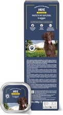 By Amazon Wet Dog Food Paté with Poultry 300g Pack of 10 Tinned Adult 4.10 per kilo