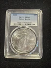 2002 $1 American Silver Eagle 1 Oz MS69 PCGS Blue Label