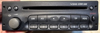 VDO CDR 500 Autoradio 24469302 Vectra B Omega Astra + Code Voll Funktionsfähig